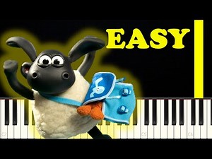 🎹 Timmy Time Theme Song Piano Tutorial | Learn It with Piano AccoMan 🐑🎶