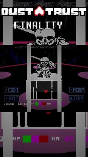 DustSwap: DustTrust — Finality by ut_kb #undertale #undertaleau #dusttrust