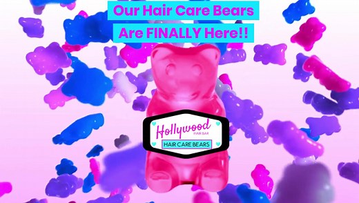 💕The “Hair Care Bears” are HERE!💕 Avail to Order on Sat 2.28 https://hollywoodhairbar.com/products/hair-care-bears-launch-date-2-28 💕Hollywood Hair Bars “Hair Care Bear” vitamins are soft and delicious chewy hair vitamins! They are vegetarian, cruelty-free, and made in the U.S.A. They're flavored with natural berries for a sweet taste you can enjoy! 💕 💕Our “Hair Care Bears” were formulated with essential hair-friendly vitamins like biotin, folic acid, and Vitamin D. 💕 💕Just chew and swall