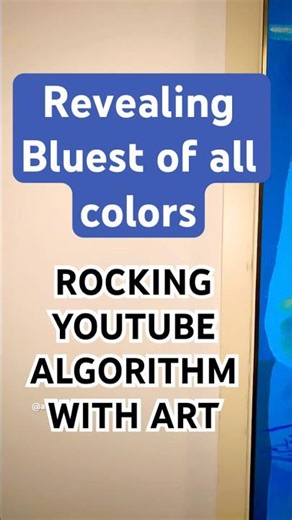 The Bluest Blue #short #painting #artreveal #trending #artist #viral