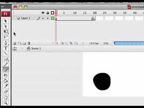 Adobe Flash CS3: How to create motion tween