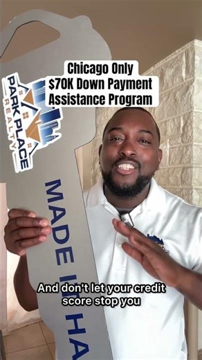 Chicago Only - $70,000 Down Payment Assistance Program Starts Today. Comment HOME To Get Started