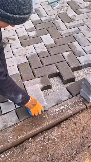 Alat super kuat untuk memotong paving yang akan dipasang sesuai kondisi ubin #shorts