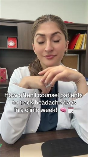 Tracking your headache days is so important for your migraine care! 🧠 Migraine is a pattern-based