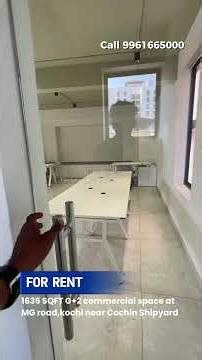 Commercial Space for Rent | 1635 SQFT G+2 Building | MG Road, Kochi#kochirealestate#keralarealestate