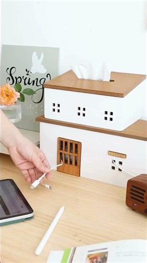 The BEST Cable Management Solution? Wooden Cord Box Review & Setup