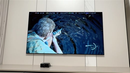 【没有一根线缆的家庭电视配置】feat. LG G4 超薄游戏电视演示（含游戏优化器测试）