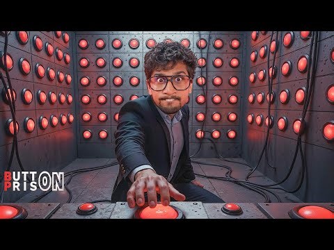 Will I ESCAPE the 100 BUTTON ROOM?