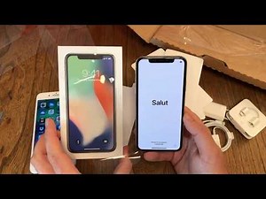 Apple iPhone X Silver Unboxing and First Impression | ENGLISH 4K