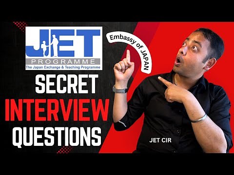 JET INTERVIEW QUESTIONS | JET PROGRAM INDIA | JET Program Series | Part -3 | JET CIR JET INTERVIEW