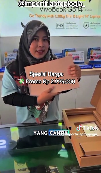 ASUS Vivobook 14 (A1404FA-VIPS7852M) Prosesor: Intel® Core™ i7-1355U Grafis: Intel® UHD Graphics Memori (RAM): 8GB DDR4 Penyimpanan: 512GB M.2 NVMe™ PCIe® 4.0 SSD Layar: 14.0 inci, FHD (1920 x 1080), IPS-level, anti-glare, 60Hz, 250 nits Sistem Operasi: Windows 11 Home Software: Microsoft Office Home & Student / Microsoft 365 Garansi: Resmi 2Tahun dari Asus Indonesia #jualbelilaptop #laptop #laptopsecond #laptopmurah #laptopbekas #juallaptop #laptopgaming #juallaptopmurah #laptopbekasmurah #lapt