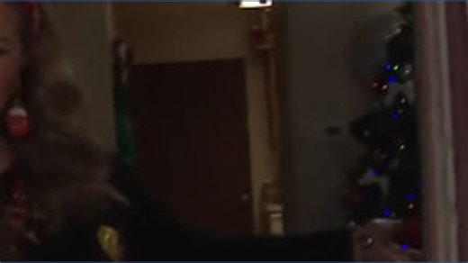 Oklahoma’s ‘Christmas elf’ shows off massive holiday sweater collection