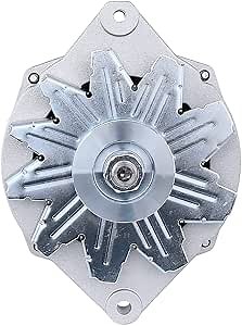 RAREELECTRICAL New Oe Style Isolated Ground Military Vehicle Cucv 12 Volt 100 Amp Alternator Compatible With