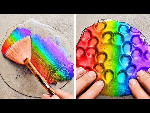 DIY Slime And Fidget Toy Creations! ✂️👾 🌟 Satisfying Crafting Bliss