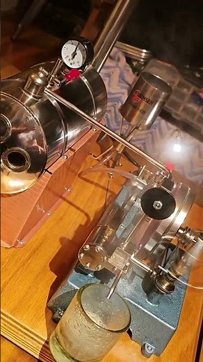Jensen 50 steam engine running unplugged