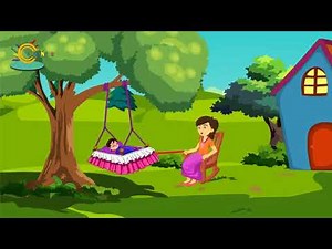 Rock A Bye Baby English Nursery Rhyme With Lyrics