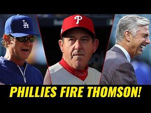 BREAKING: The Phillies Fire Rob Thomson! Don Mattingly Named Interim Manager