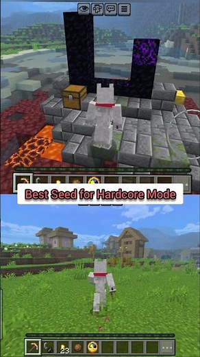 Seed for Hardcore #minecraft