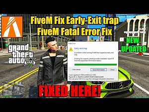 How to Fix Early-Exit trap FiveM | FiveM Fatal Error | FiveM Fatal Error Fix On PC