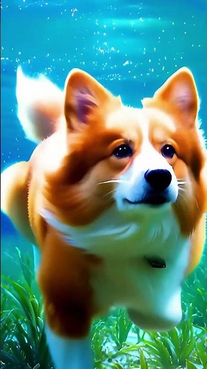 The Corkie Dog Comes Alive From Balloon Sculpture | CGI Art