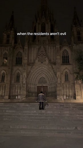 Stunning Gothic Cathedral at Night