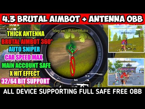 BGMI 4.3 AIMBOT OBB | BGMI ANTENNA CONFIG FILE 4.3 | BGMI NO RECOIL CONFIG 4.3 | BGMI AIMBOT OBB 4.3