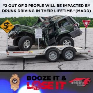 Drunk driving alters lives forever. Did you know that “2 out of 3 people will be impacted by drunk driving in their lifetime.” (MADD) This holiday season, commit to driving sober or finding a safe ride home. Every choice matters! Learn more by visiting: madd.org/drunk-driving/ ncdot.gov/initiatives-policies/safety/booze-it-lose-it/Pages/default.aspx #SafeHolidays #DWI #RPD #HighwaySafety #BoozeItLoseIt #RaleighPD | Raleigh Police Department