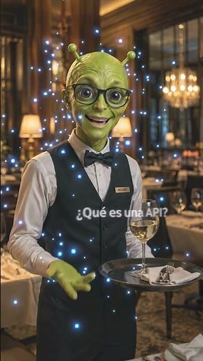 ¿Qué es una API? Explicado fácil con un mesero digital