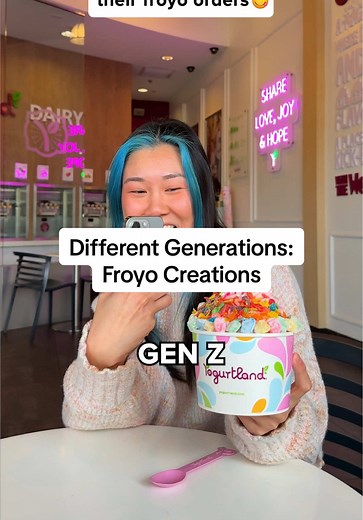 Exploring Frozen Yogurt Creations Across Generations