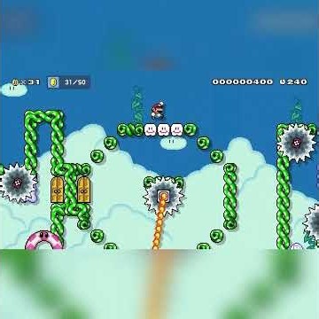 ABCDEFGHIJKLMNOPQRSTUVWXYZ by 3000's?!?! 🌎World Record! #shorts 🍄Super Mario Maker 2 | Switch #drv