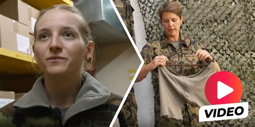 Schweizer Armee: Frauen erhalten einen Hodenschutz | Nau.ch
