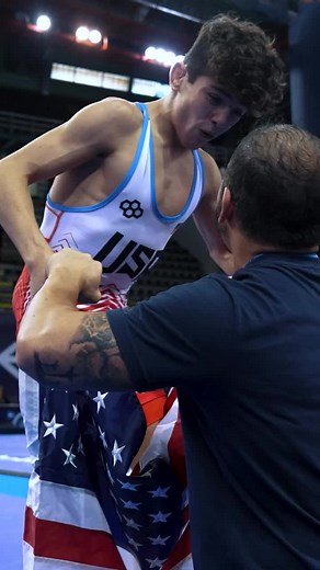 Keegan Basset Wins U17 World Wrestling Title in Athens