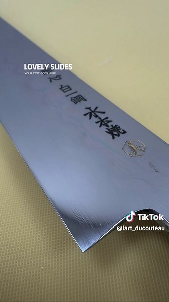 L'art des couteaux japonais avec Yoshikazu Ikeda