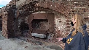 Fort Sumter Tour Reveals Artillery Projectile from Civil War