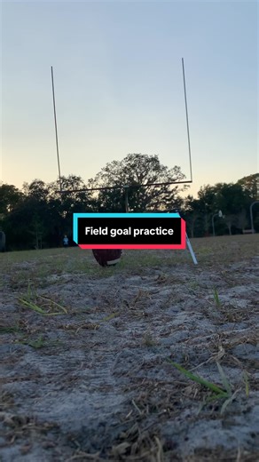 Field Goal Practice with the Buccaneers