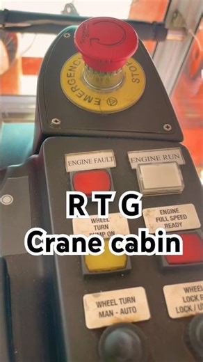 RTG Crane #craneoperator #containerterminal #containerhandling