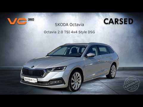 Škoda Octavia 2.0TSI 190KM 4X4 Style DSG l LED Matrix, Navi, Martwe Pole, VAT23% l