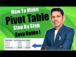 How to Create a Pivot Table in Excel | Step-by-Step Tutorial for Beginners