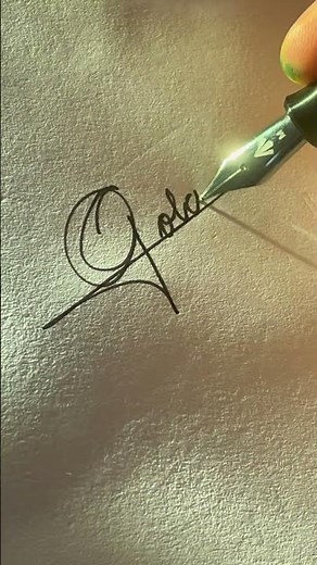 How to sign the letter G?❤️