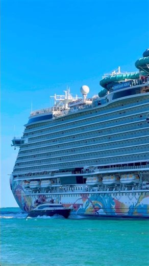 Norwegian Aqua 🛳️ #cruiseship #cruise #vacation #shorts #short #yt #like #share #comment #subscribe