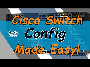 Cisco Switch Basic Config Tutorial (Step-by-Step)