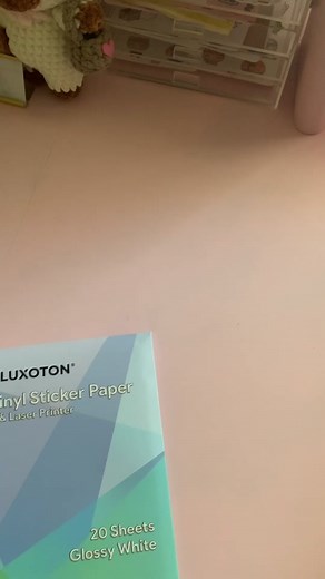 Reviewing glossy and matte sticker paper by @LUXOTON ✨ If you’re looking for high quality sticker paper, you should definitely try these! The colors of my stickers turned out vibrant and the matte paper was my favorite. They’re available on Amazon if you want to try it out! 😊 #Ad For Glossy: amzn.to/3Sw16Cl For Matte: amzn.to/3fcyfod #stickerpaperreview #stickersupplies #stickerpapertest #stickershopetsy #makingstickers #stickertips #stickertutorials #cutestickershop #amazonmusthaves2022 #luxot