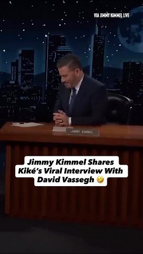 Jimmy Kimmel shares Kiké’s viral post game interview with @officiallyvassegh 🤣🤣 Don’t miss the replay of Game 7 at 3pm Friday here on @am570lasports! (Jimmy Kimmel Live #iheartradio | AM 570 L.A. Sports