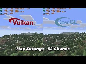 Minecraft - OpenGL Vs Vulkan