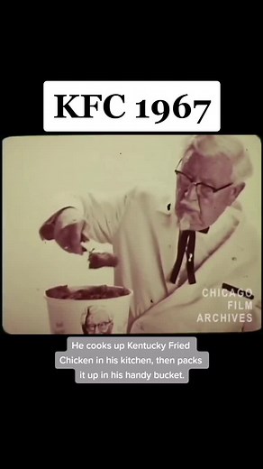 #vintage #1960s #KFC #kentuckyfriedchicken #colonelsanders #bucket #chicken #originalrecipe