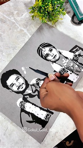 Triple Layer Paper Cut Art #art #papercutart #gift #love #beautiful #paper #papercutting #paperart