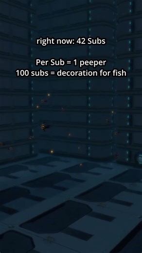 per subscriber = 1 subnautica peeper