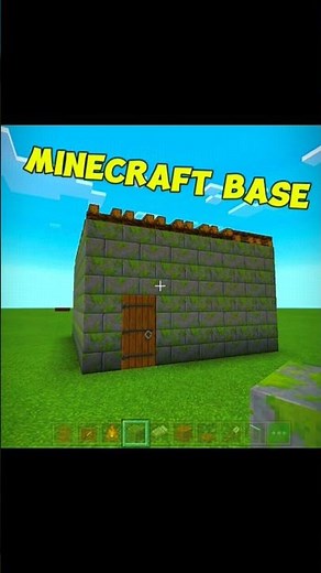 Minecraft In A Screct Base House 😁 #shorts #minecraft #gaming #gameplay