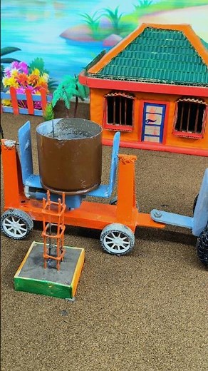 Mini science project | tractor making construction video| tractor Wala video #short #youtubeshorts