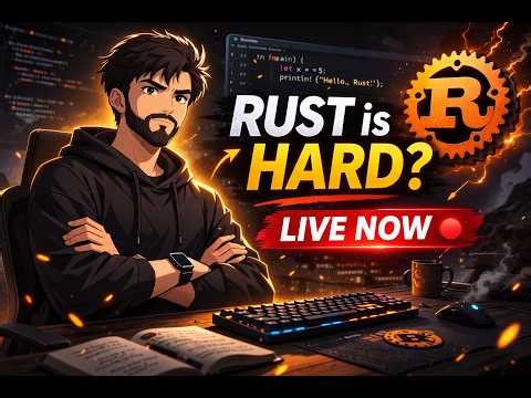 Learning Rust From Scratch! 🦀 Rust by Example Tutorial (Part 13 | Live)